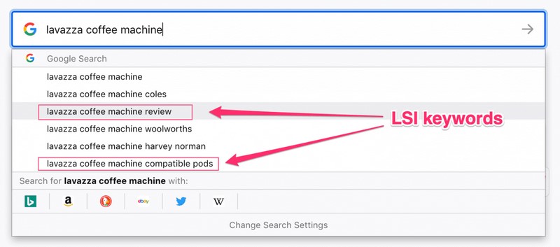 Tìm kiếm từ khóa LSI thông qua Google Keyword Planner