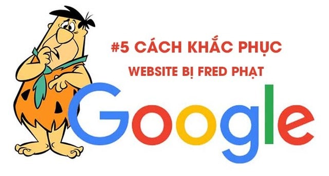 5 cách khắc phục khi website bị Google Fred tuyên án phạt
