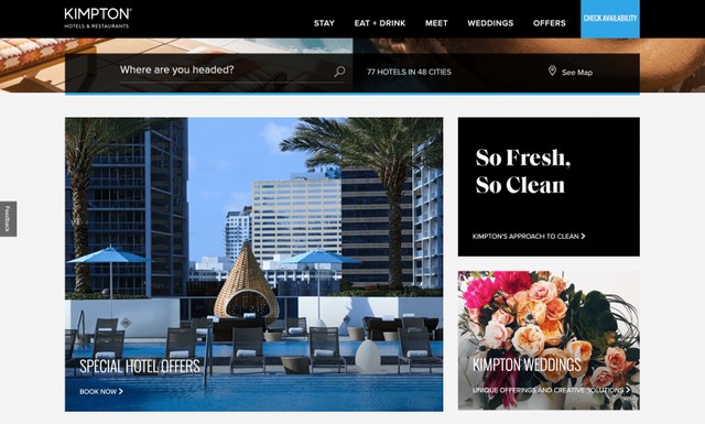 Ảnh 3: Website được thiết kế bài bản giúp hình ảnh khách sạn chuyên nghiệp hơn