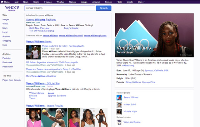 Yahoo là công cụ tìm kiếm đứng thứ 3 trong top các công cụ tìm kiếm tốt nhất hiện nay
