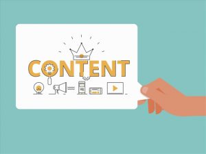 Content được dùng để kể 1 câu chuyện hoặc quảng cáo những sản phẩm dịch vụ