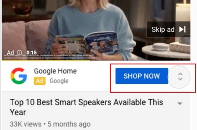 Google Video Ads giúp nâng cao nhận diện thương hiệu